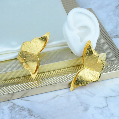 Butterfly earrings for a unique touch - Saida Fashion 