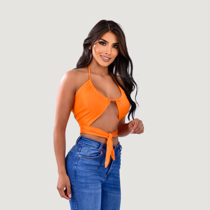 Infinity Versatile Lined Crop Top - Saida Fashion 