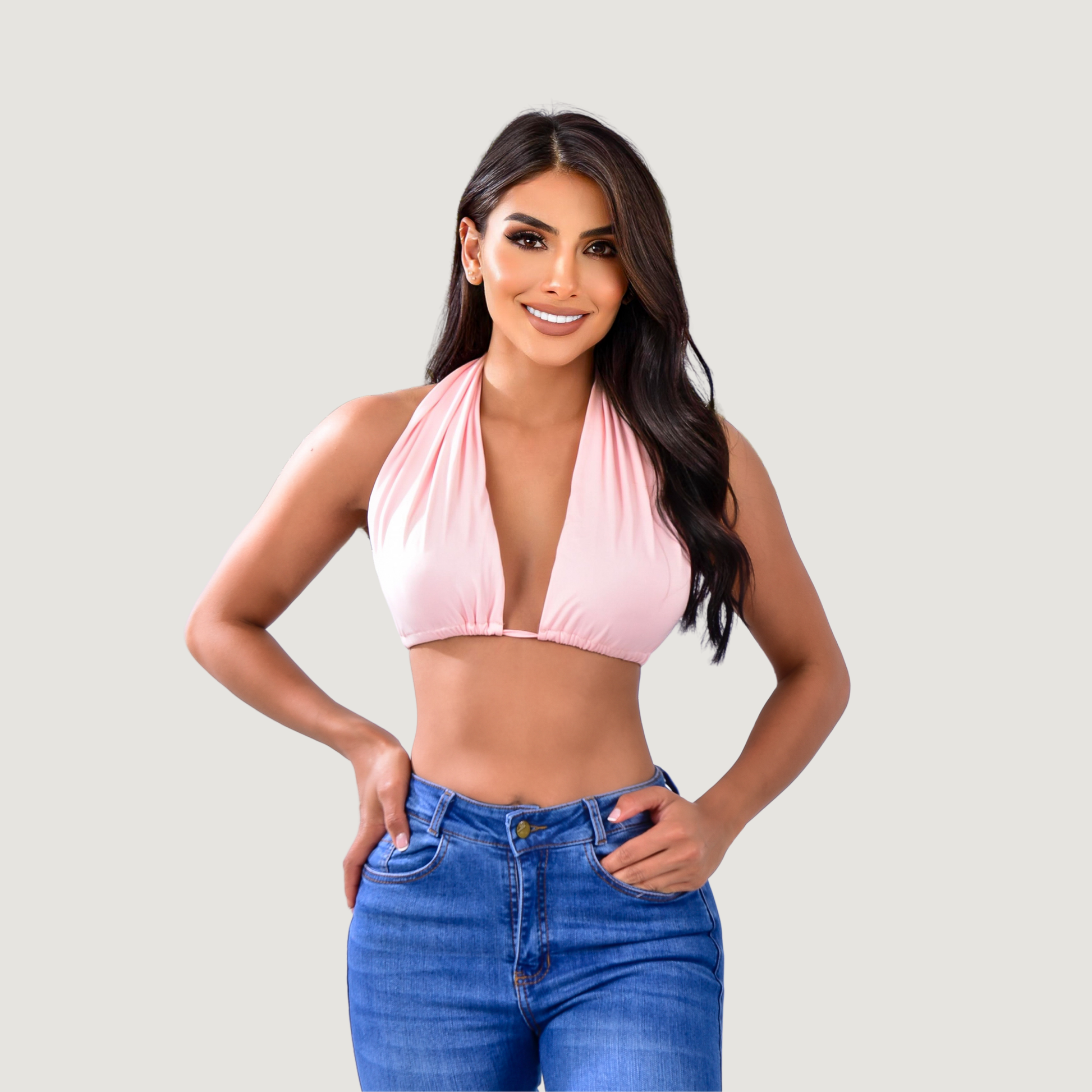 Infinity Versatile Lined Crop Top - Saida Fashion 