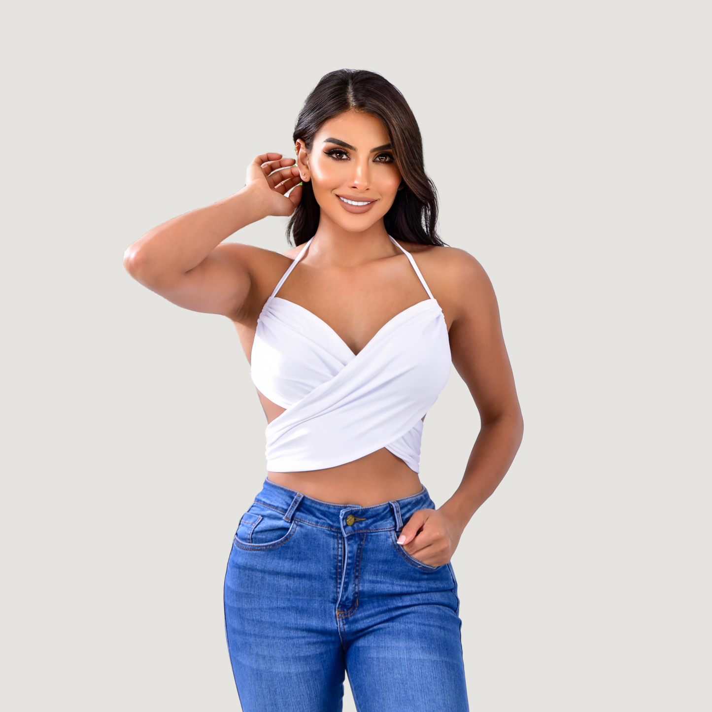 Infinity Versatile Lined Crop Top - Saida Fashion 