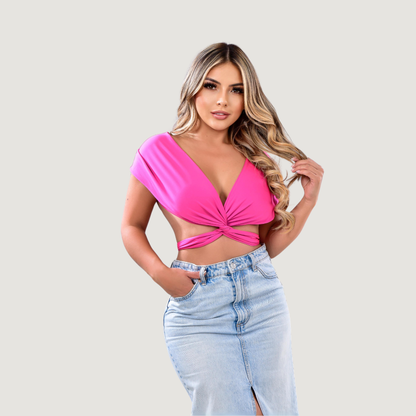 Infinity Versatile Lined Crop Top