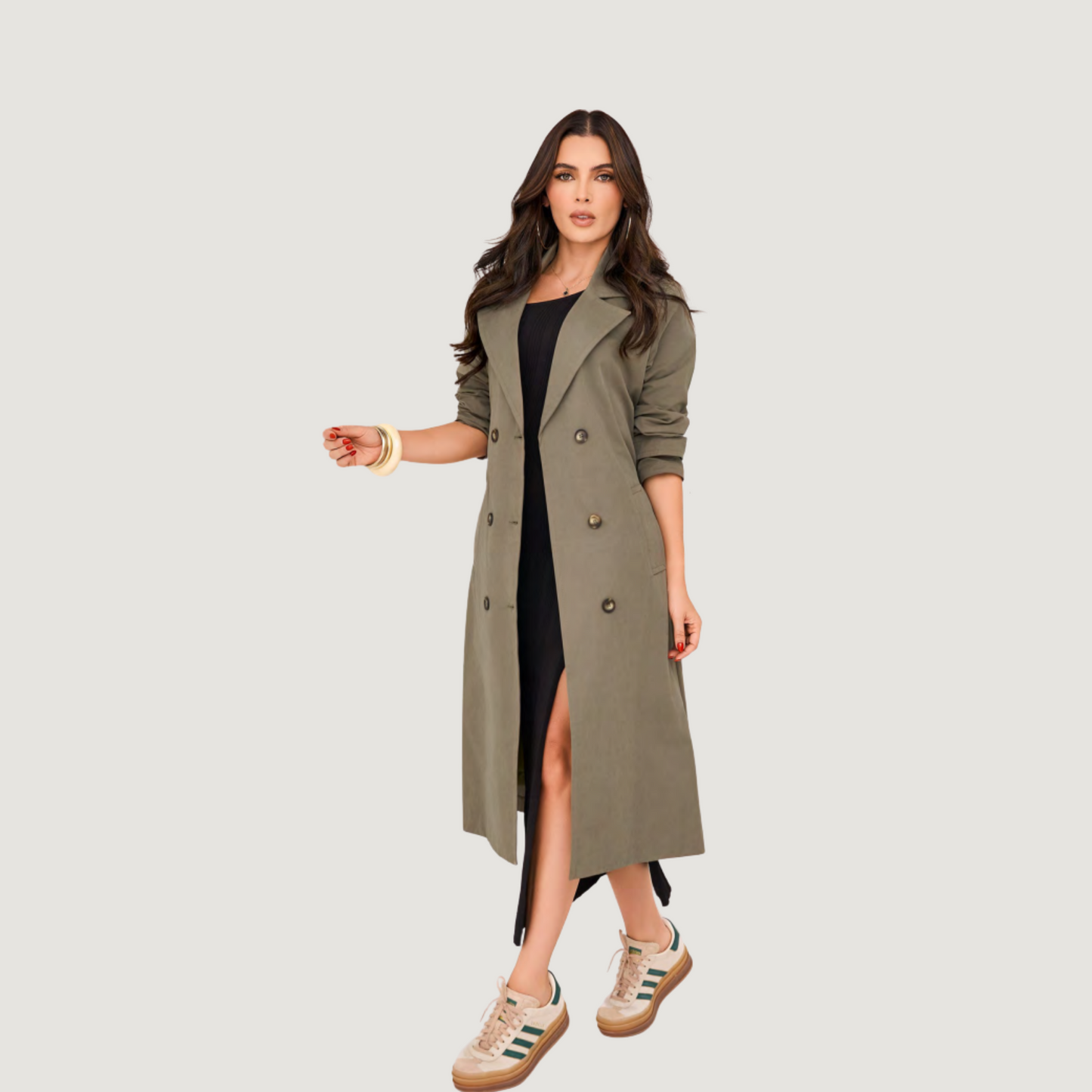 Soft Gabardine Classic Trench