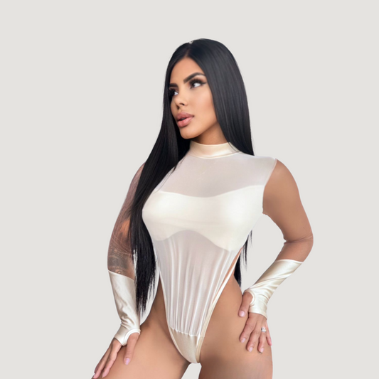 Sexy Bodysuit - Long Sleeve Fit