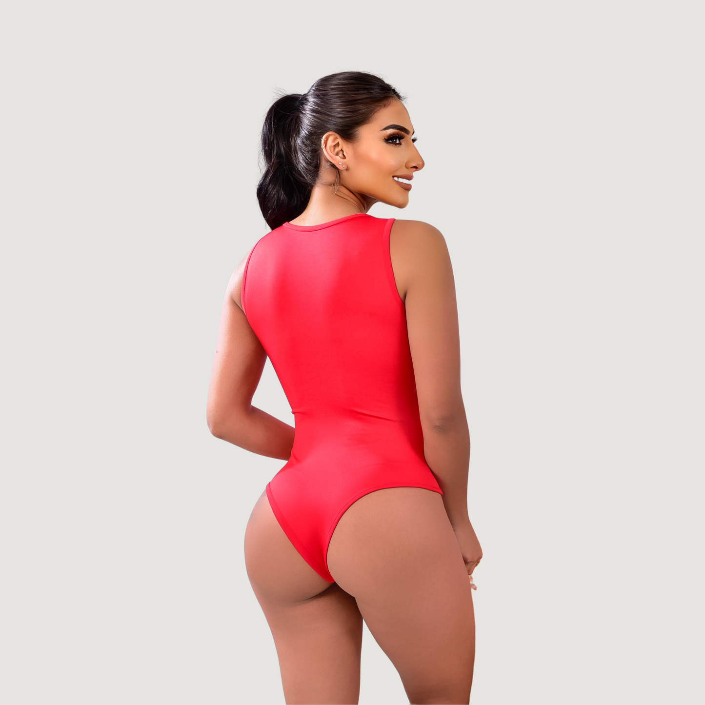 Thong Bodysuit - Spandex Comfort Fit - Saida Fashion 