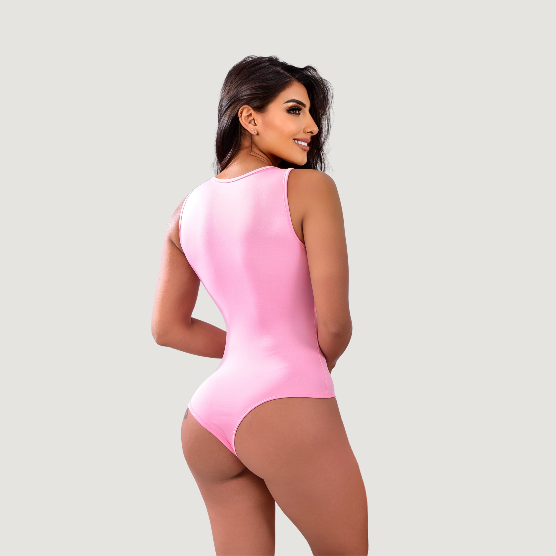 Thong Bodysuit - Spandex Comfort Fit - Saida Fashion 