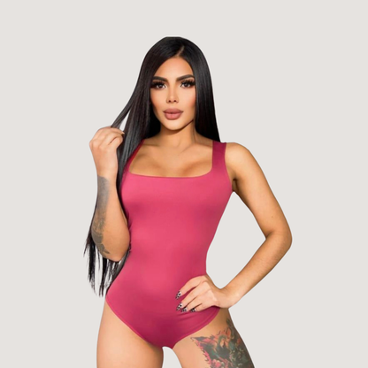 Essential Bodysuit - Wide Strap Style - Saida Fashion 