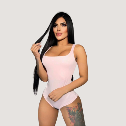 Essential Bodysuit - Wide Strap Style - Saida Fashion 