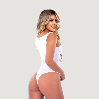 Essential Bodysuit - Wide Strap Style - Saida Fashion 