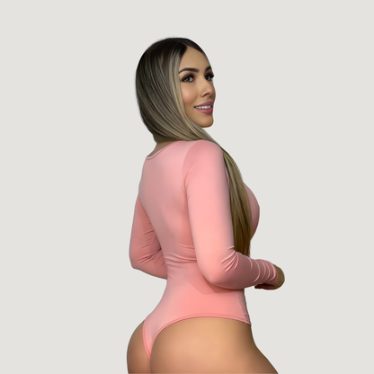 Women's Bodysuit Long Sleeve - Essential - Saida Fashion 