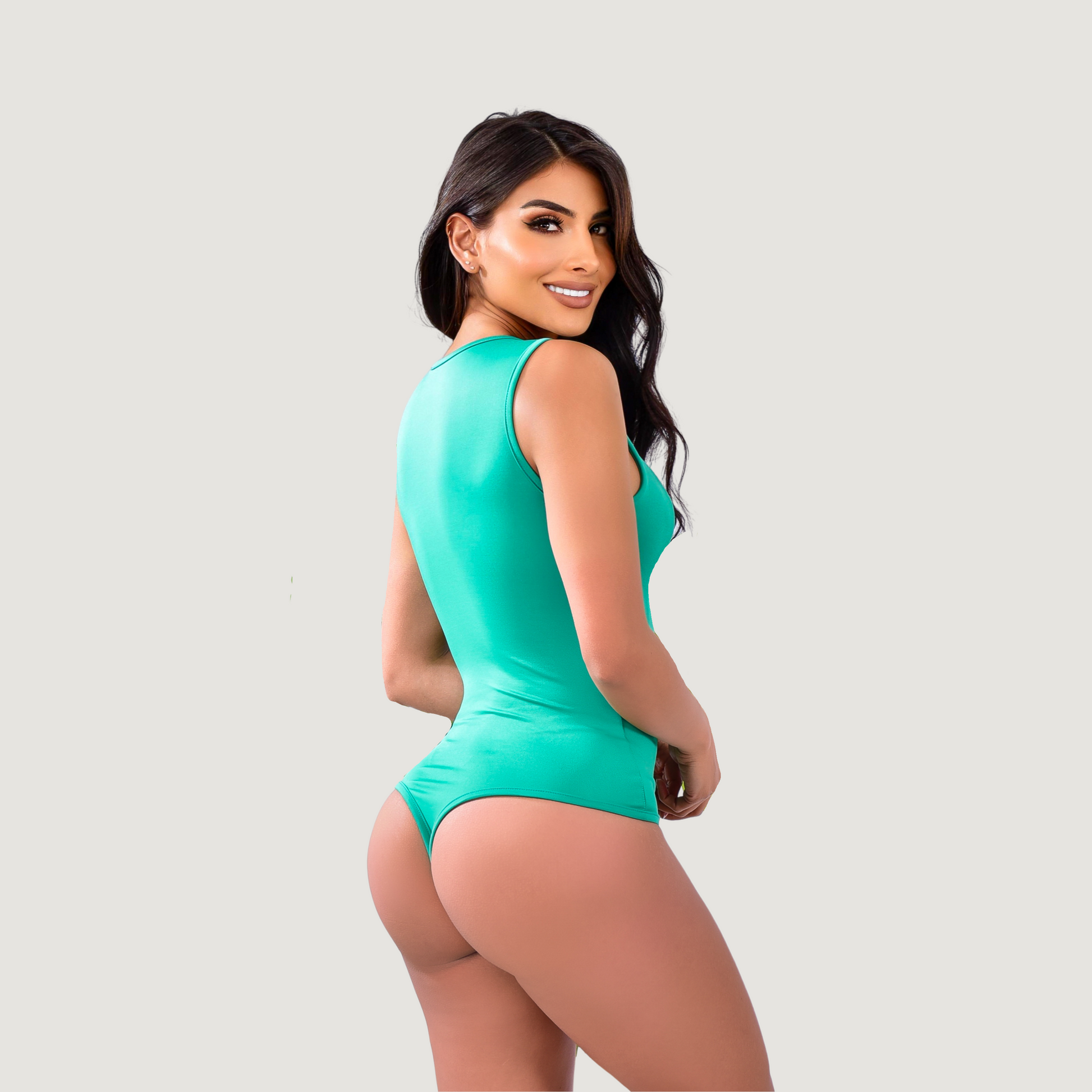 Layering Bodysuit - Thong Bodysuit Style - Saida Fashion 