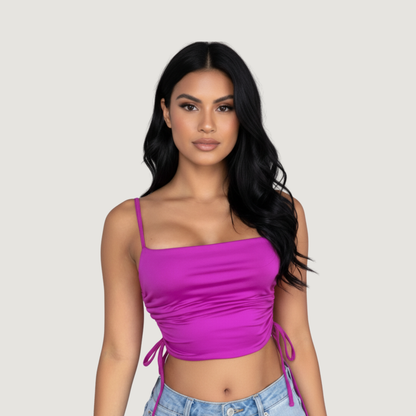 Camisole Top - Adjustable Ties - Front Lining