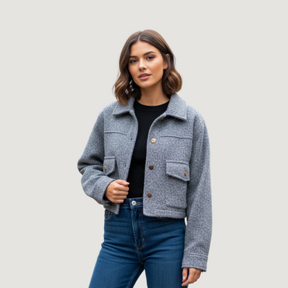 Cute Winter Jackets with Front Pockets..