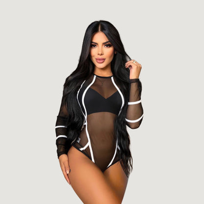 Sexy Bodysuit - Color Contrast