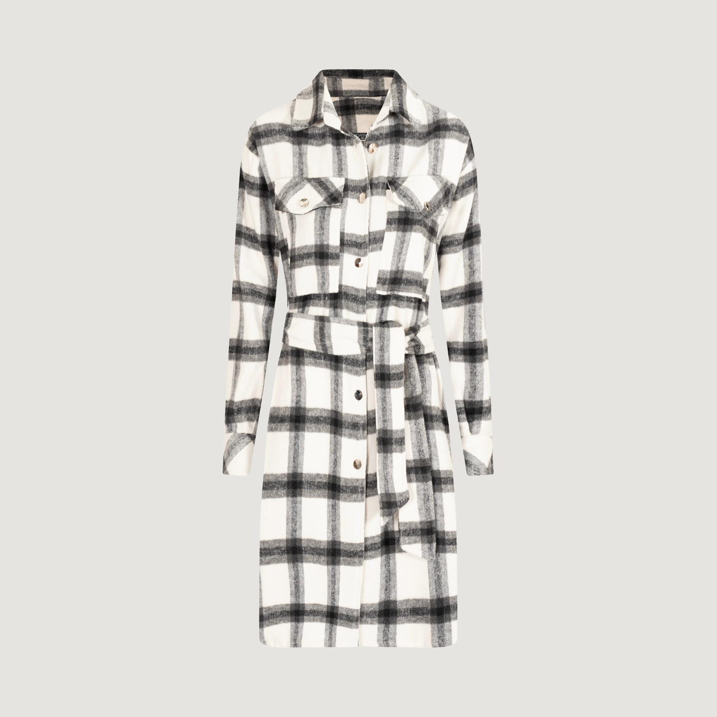 Womens Jackets with Shirt-Style Design - Saida Fashion 