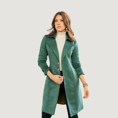 Stylish Winter Coats with Cozy Suede..