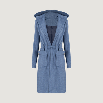 Trench Coat with Adjustable Waist - Saida Fashion 