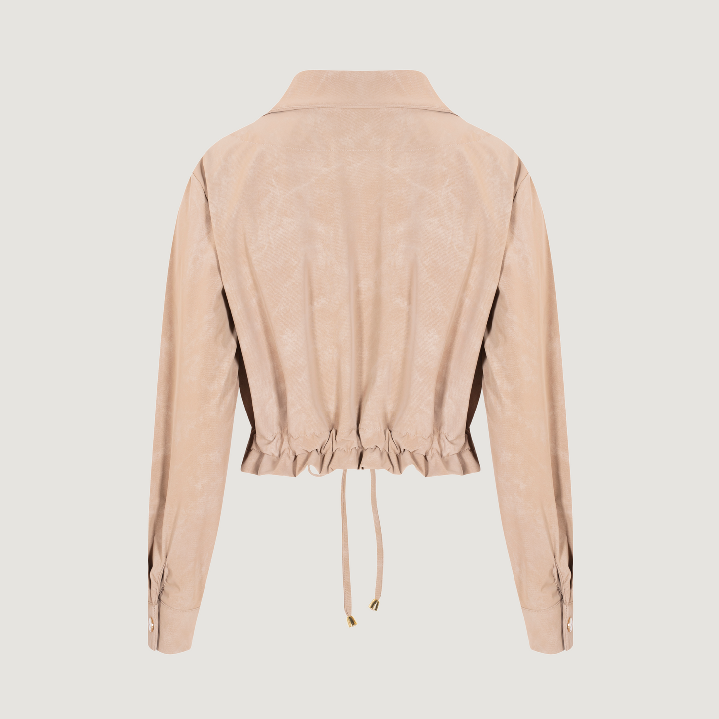 Short Jacket with Gold Buttons