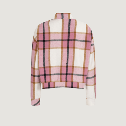 Vintage Jacket with Relaxed Fit Design