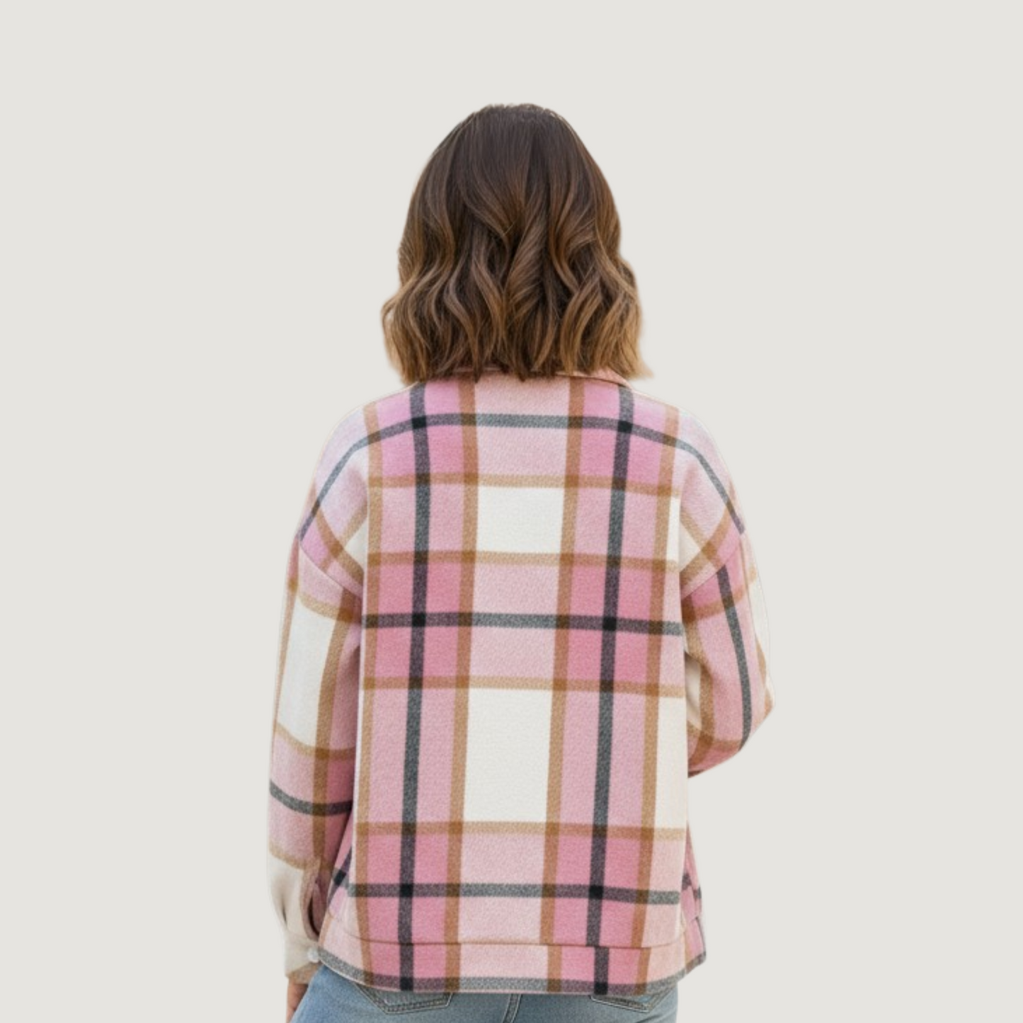 Vintage Jacket with Relaxed Fit Design