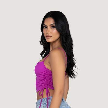 Camisole Top - Adjustable Ties - Front Lining