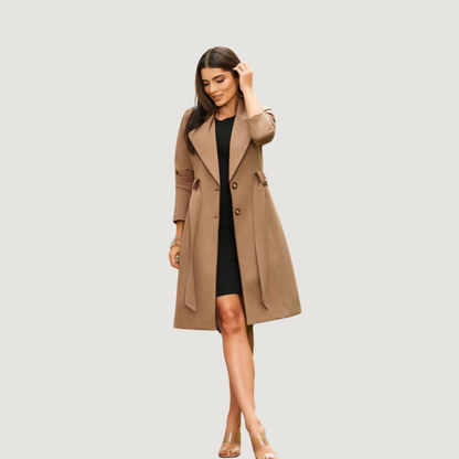 Timeless Trench with Contrast Details