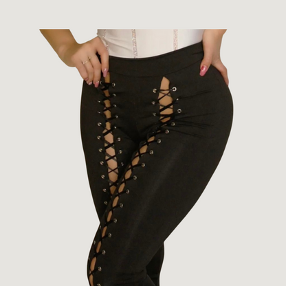 Sexy Pants with High-Waisted Design