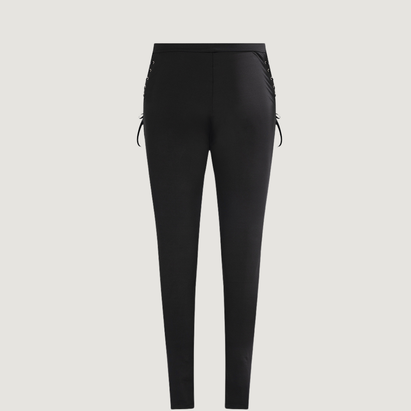 Fashion Leggings with Faux Leather – Also Available in Matte Spandex