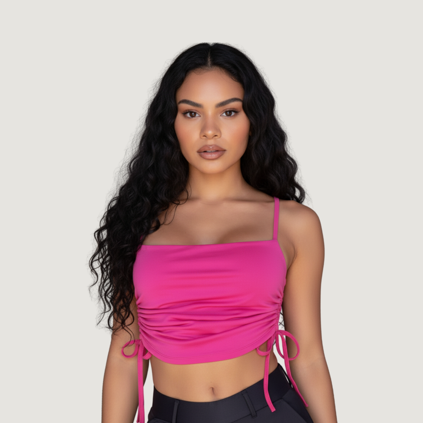 Camisole Top - Adjustable Ties - Front Lining