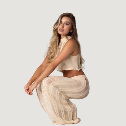 Halter Neck Crochet Set