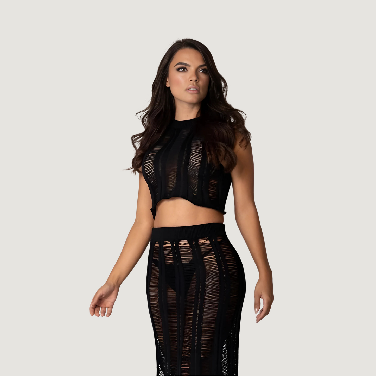 Halter Neck Crochet Set