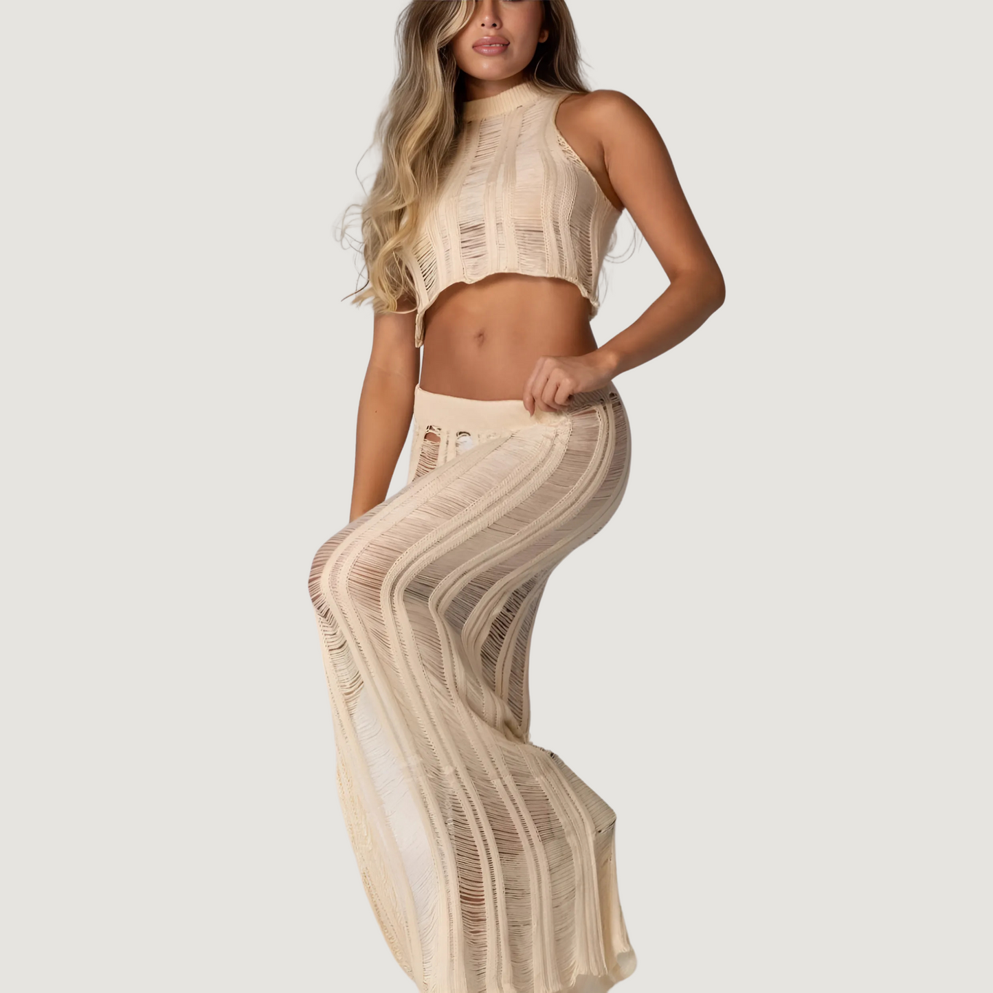 Halter Neck Crochet Set