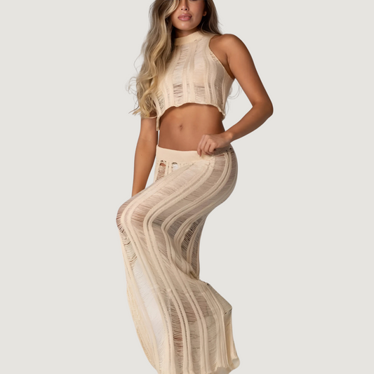 Halter Neck Crochet Set