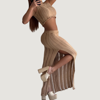 Halter Neck Crochet Set