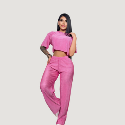 Conjunto a juego para una comodidad informal