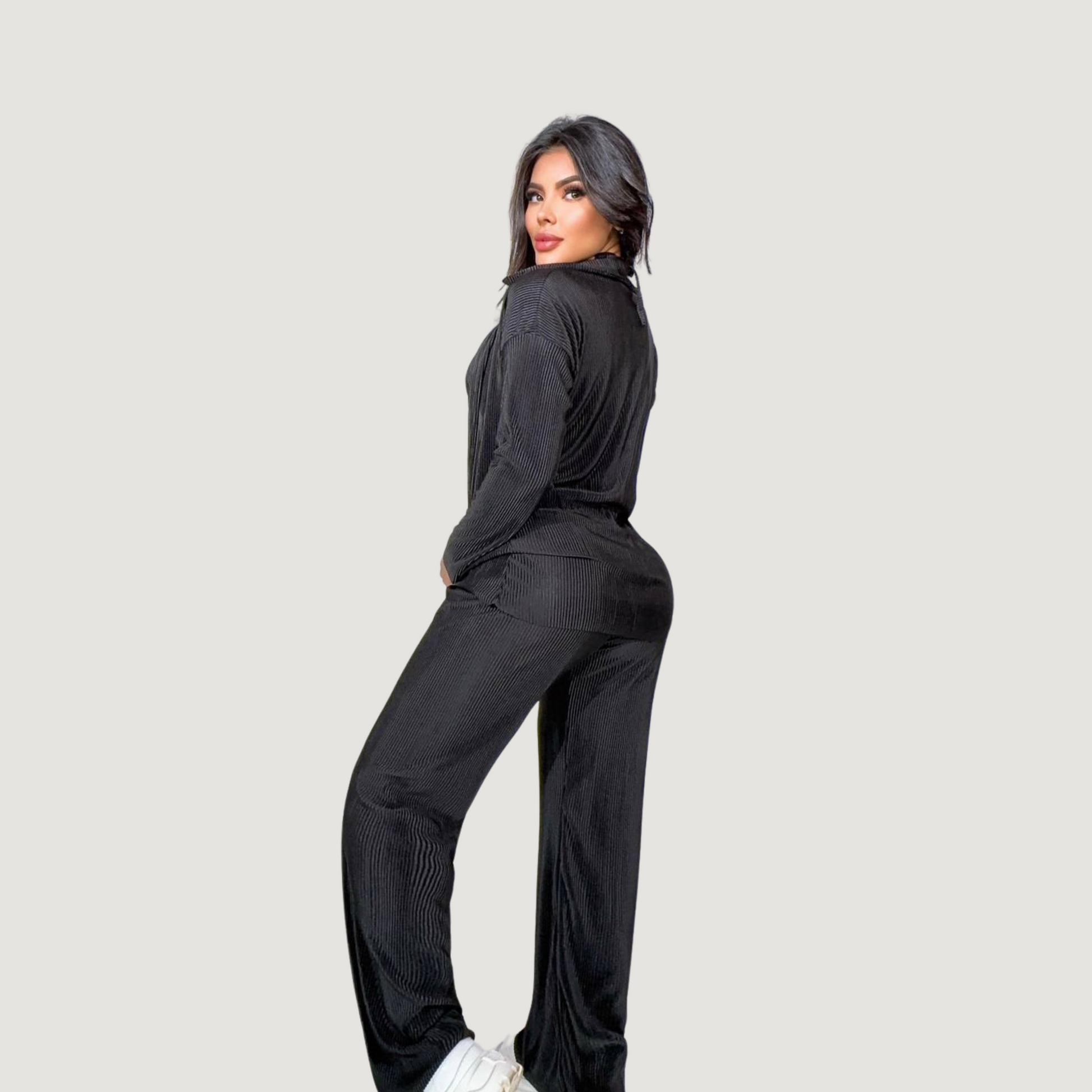 Comfortable 3-Piece Silk Set - Saida Fashion 