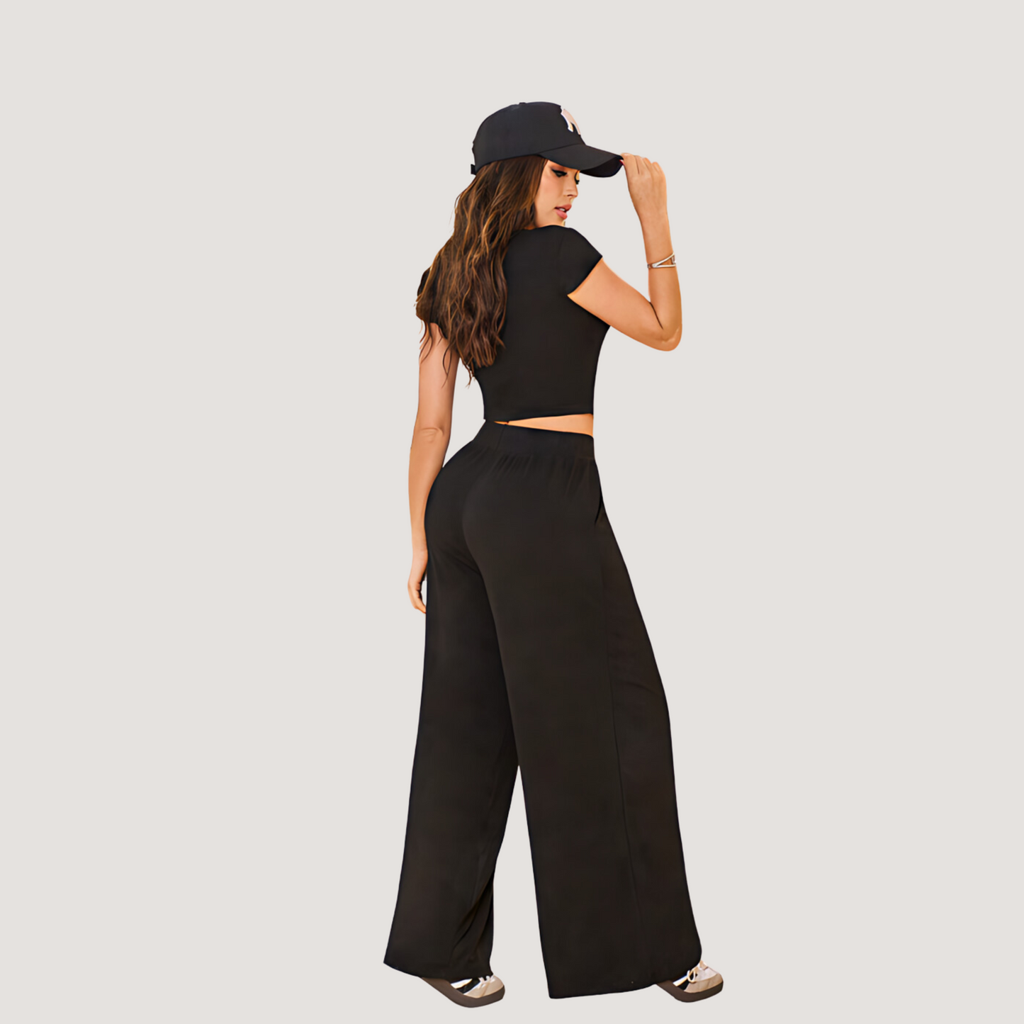 Conjunto de salón de dos piezas de moda