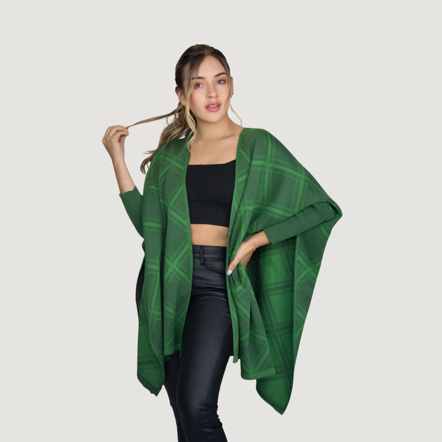 Relaxed Fit Open Knit Cardigan