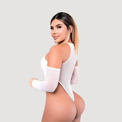 Mesh Bodysuit - High Cut Design