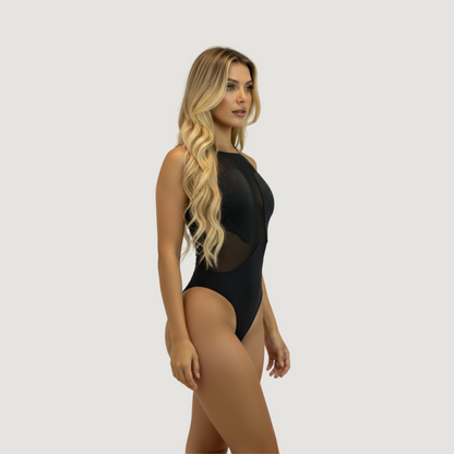 See-Through Mesh Bodysuit