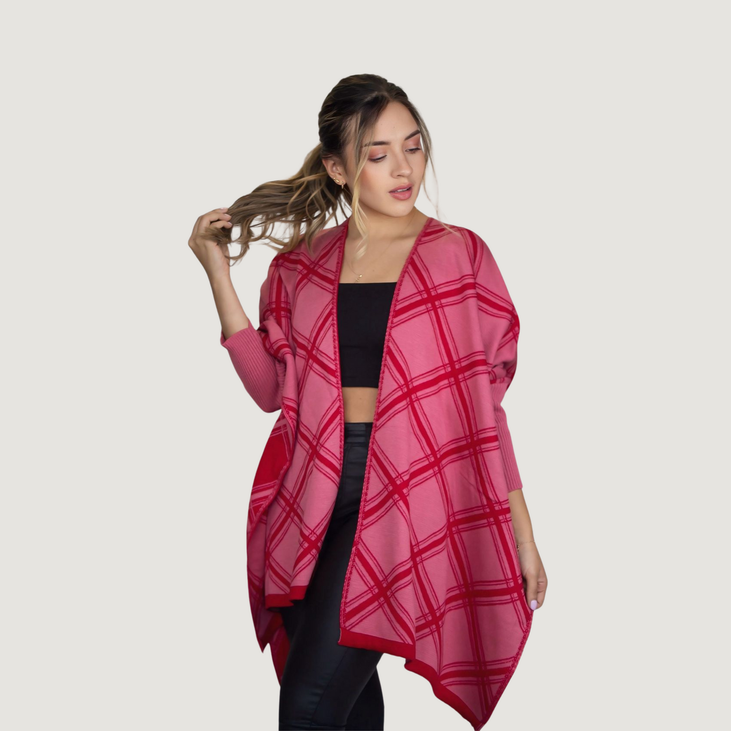 Relaxed Fit Open Knit Cardigan