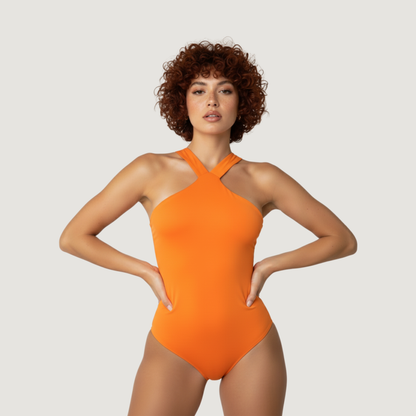 Spandex Bodysuit - Sexy Halter Style..