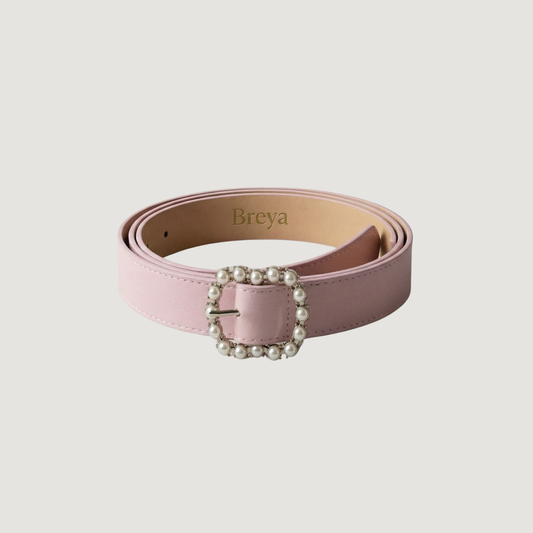 Chic Pearl Buckle Women’s Belt