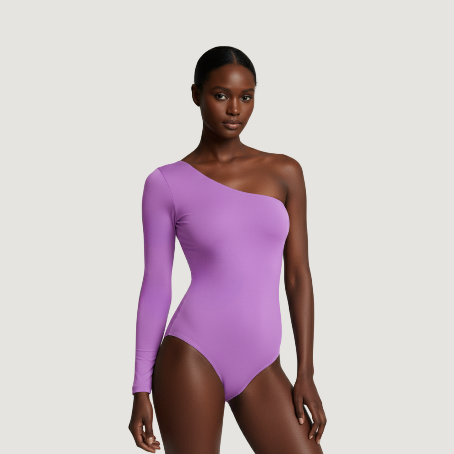 Asymmetrical Chic Bodysuit