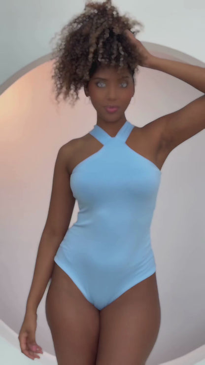 Spandex Bodysuit - Sexy Halter Style..